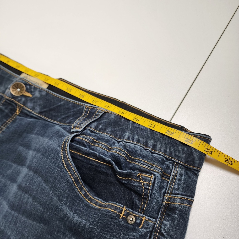 Democracy Absolution Booty Lift Plus Jegging Jeans Plus Size 24 Dark Indigo Wash - Picture 9 of 13